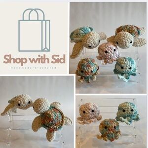 Handmade crochet Sea Turtle